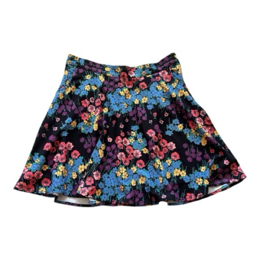 ModCloth Floral Skirt L